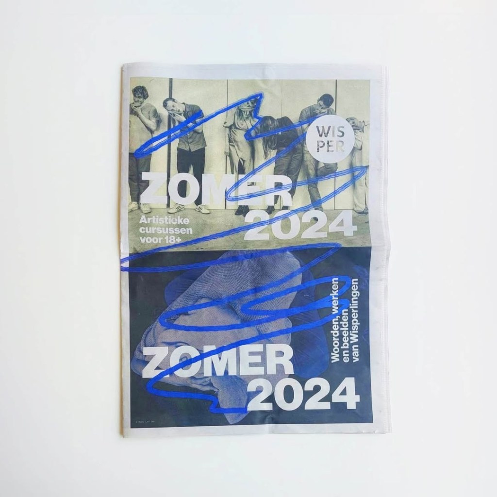 [EDITORIAL DESIGN] WISPER ‘Zomer 2024’&nbsp;Zine